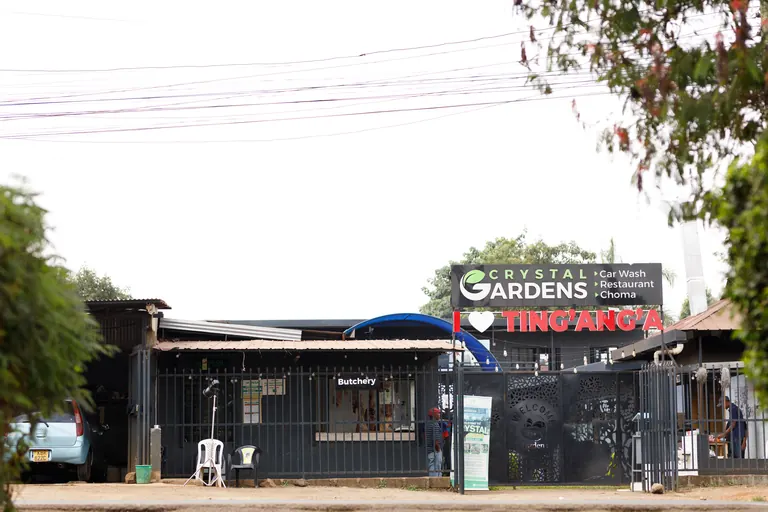 Crystal Gardens frontage and signage