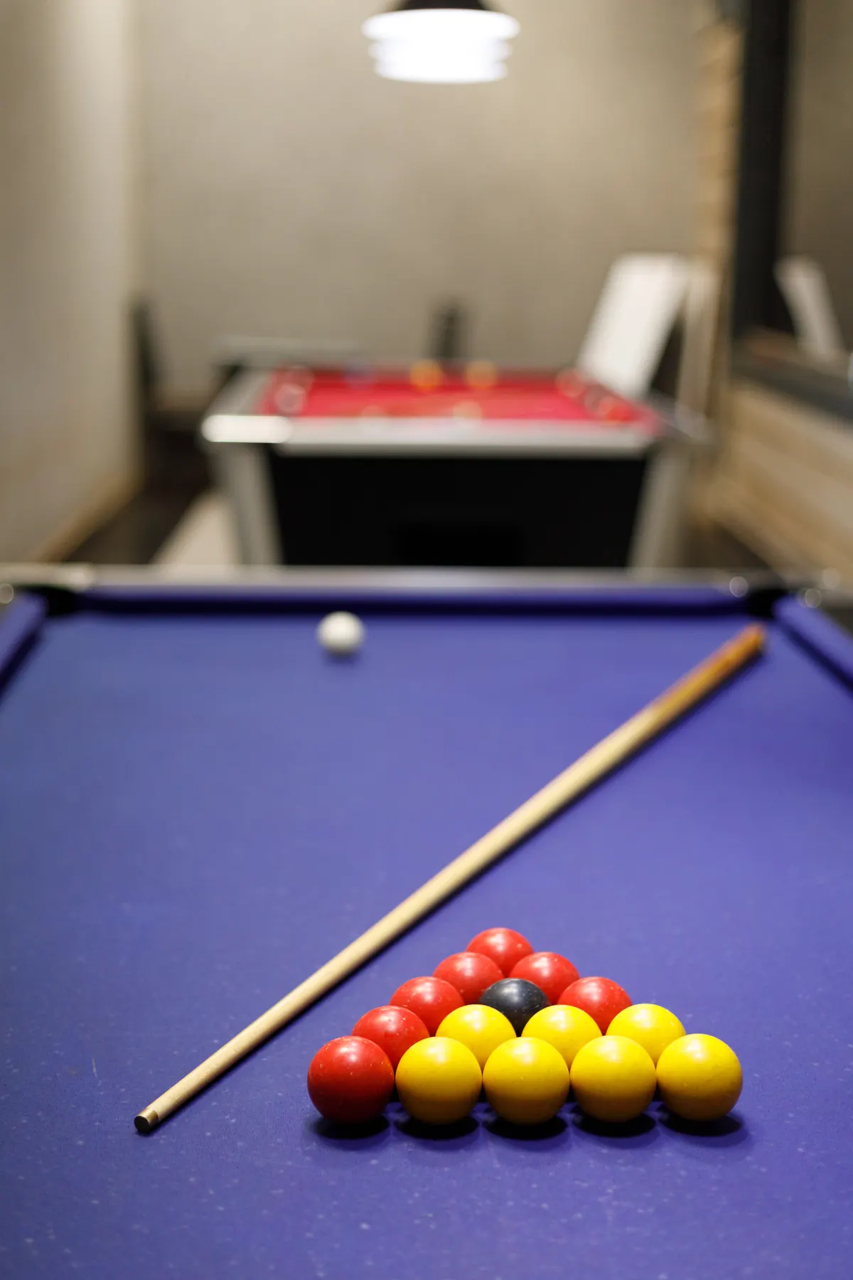Second pool table in the games room