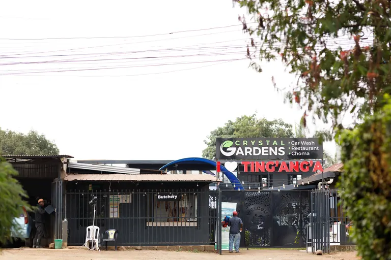 Crystal Gardens frontage, wide view
